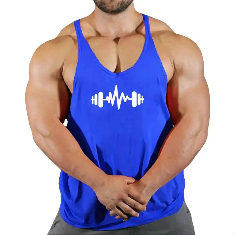 Gym Top Men T-shirts Fitness Man Clothes Muscular THRIXINE