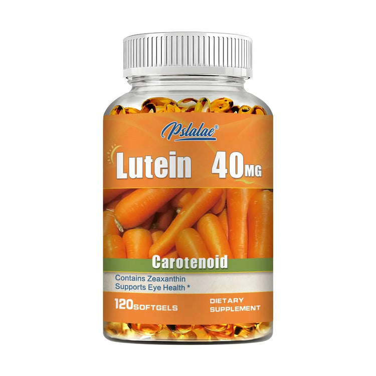 Lutein 40mg - with Zeaxanthin - Supports Healthy Vision, Blue Light Protection, Relieves Eye Fatigue and Dryness - 120 Capsules Roksy