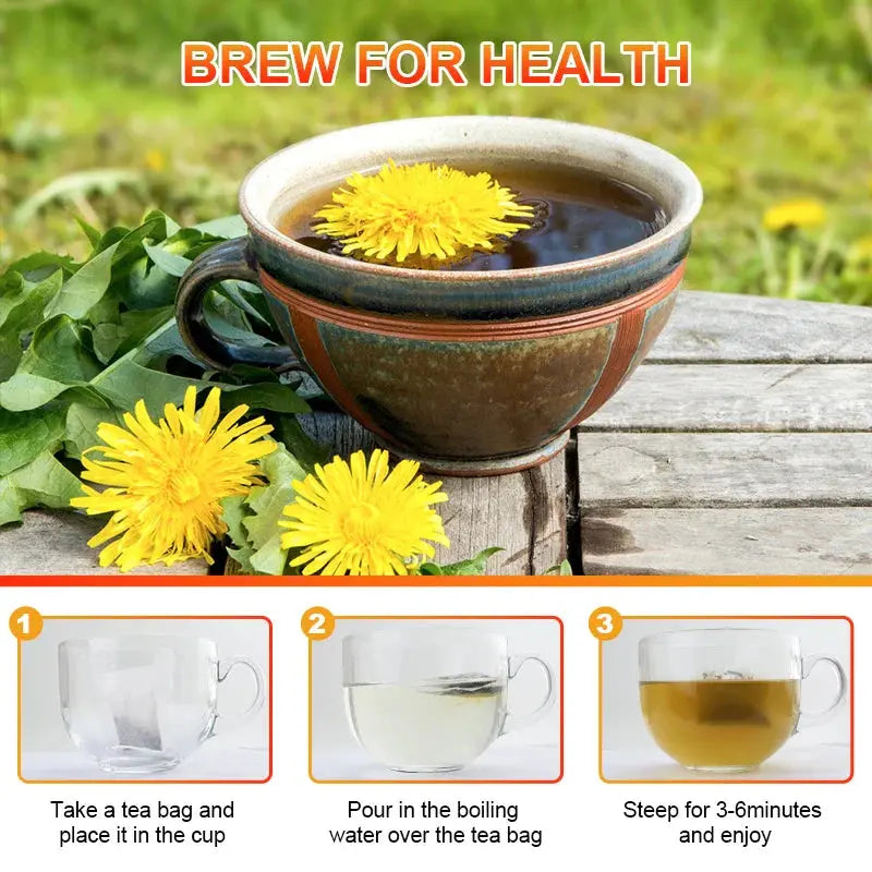 BEWORTHS 100% natural herbal dandelion extract supports immune and digestive health, liver cleansing and antioxidant activity Roksy