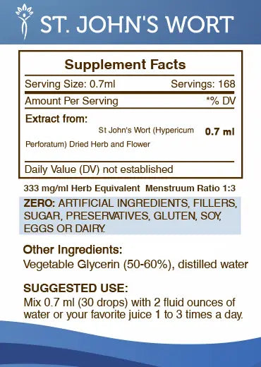 St. John's Wort Tincture Secrets Of The Tribe