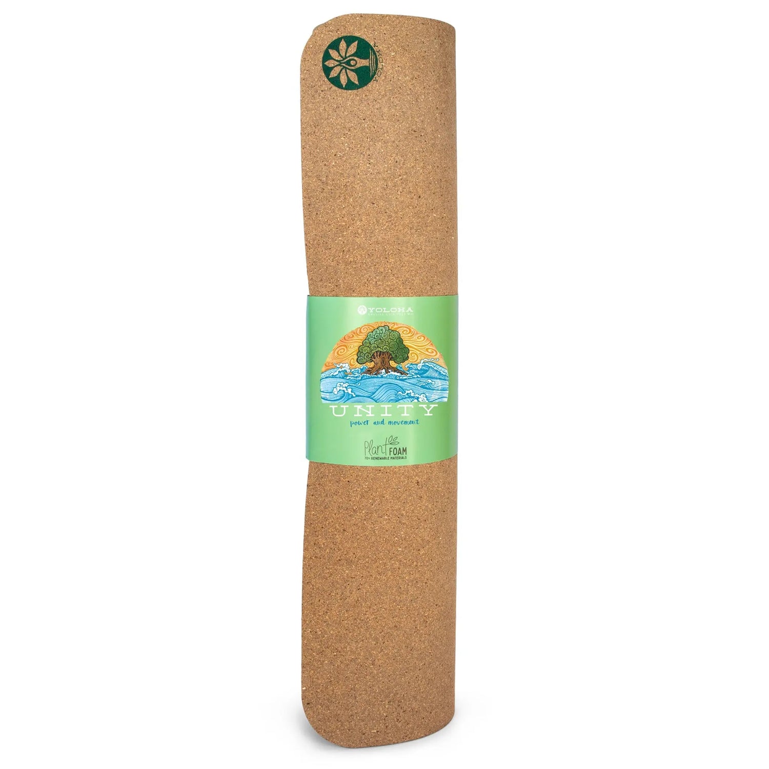 Pond of Harmony Unity Pro Cork Yoga Mat Yoloha Yoga