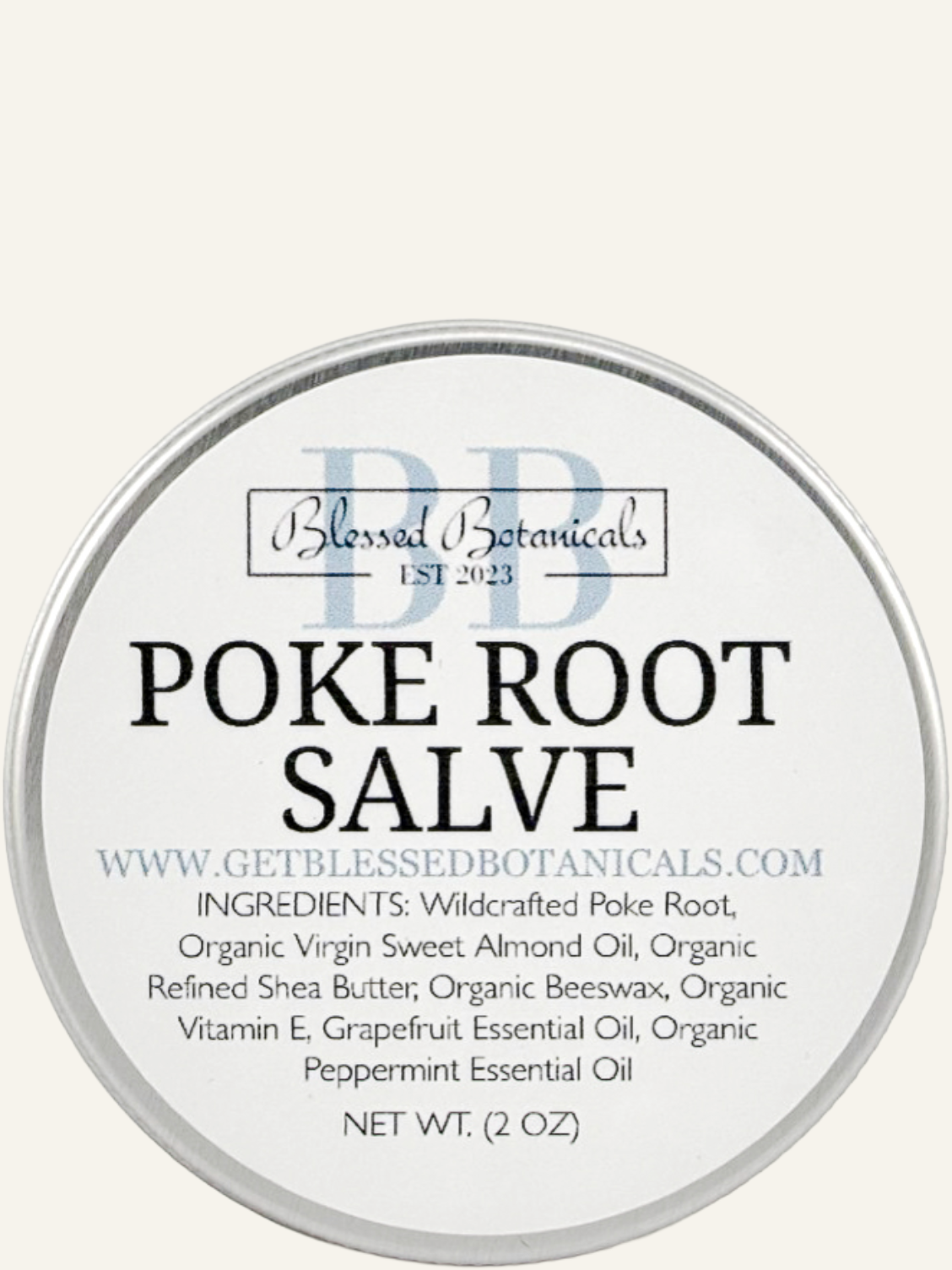 Poke Root Salve Blessed Botanicals