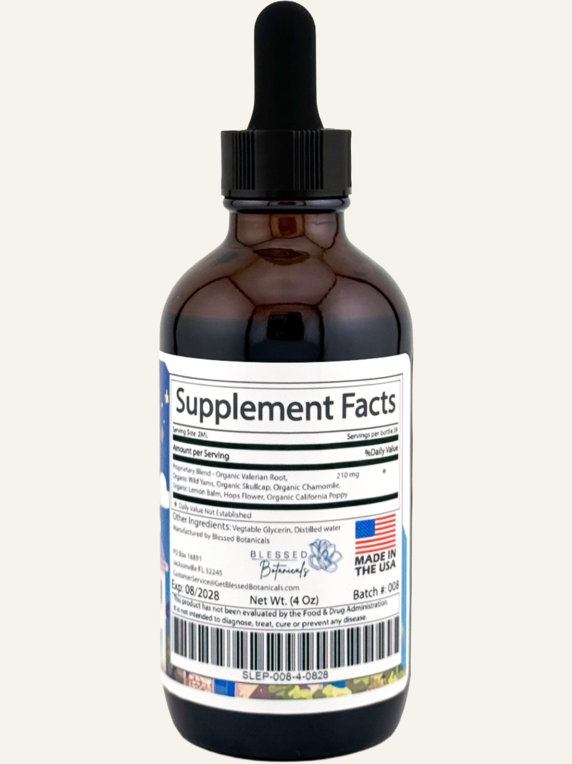 Organic Sleepy Time Blessed Botanicals