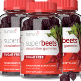 humanN SuperBeets Circulation Gummies – 60 Count (Pack of 2) | Heart-Healthy Energy with Grape Seed Extract & Beet Root Powder Ballimart