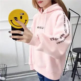 Velvet Padded Long-Sleeved Plus Jacket Pi-Mart