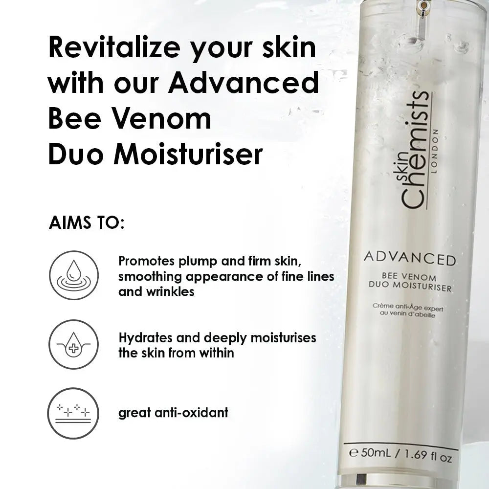 Advanced Bee Venom Duo Moisturiser 50ml skinChemists US