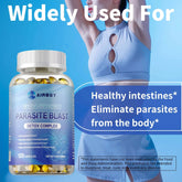 Extra Strength Parasite Detox Cleanse 120 Capsules Roksy