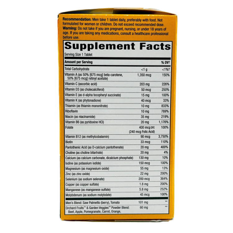 Nature’s Way Alive! Men’s 50+ Ultra Multivitamin – 60 Tablets Loopwell Market