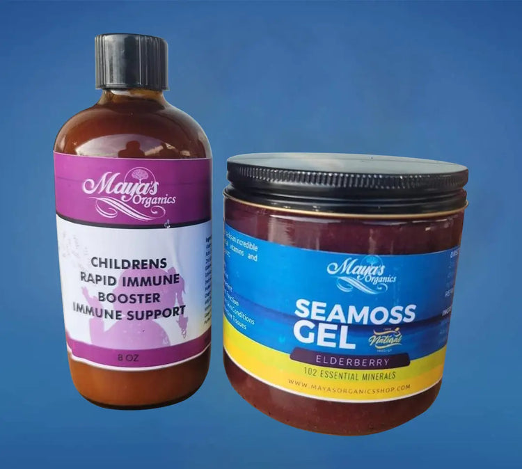 Kids Immune Support Syrup Bundle | Fast-Acting Liquid Immune Booster for Children Seamoss depot