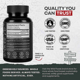 Grass-Fed Beef Liver Capsules, 30 servings – Vitality & Immune Boost from Ancestral Nutrition Wild Foods
