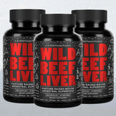 Grass-Fed Beef Liver Capsules, 30 servings – Vitality & Immune Boost from Ancestral Nutrition Wild Foods