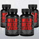 Grass-Fed Beef Liver Capsules, 30 servings – Vitality & Immune Boost from Ancestral Nutrition Wild Foods