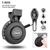 Bike Bell Charging Speaker USB Recharged Mini Electric Bike Horn 4 Modes Cycling Electric Bicycle Accessories For Scooter Electric Bike Horn Cycling Bicycle Scooter Horn Battery Waterproof Bicycle Accessories For Kid Stevvex