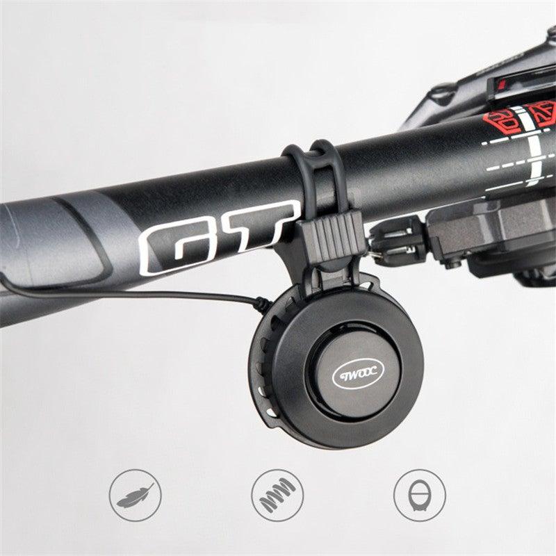 Bike Bell Charging Speaker USB Recharged Mini Electric Bike Horn 4 Modes Cycling Electric Bicycle Accessories For Scooter Electric Bike Horn Cycling Bicycle Scooter Horn Battery Waterproof Bicycle Accessories For Kid Stevvex