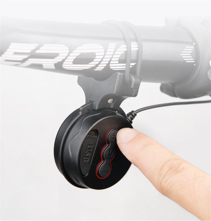 Bike Bell Charging Speaker USB Recharged Mini Electric Bike Horn 4 Modes Cycling Electric Bicycle Accessories For Scooter Electric Bike Horn Cycling Bicycle Scooter Horn Battery Waterproof Bicycle Accessories For Kid Stevvex