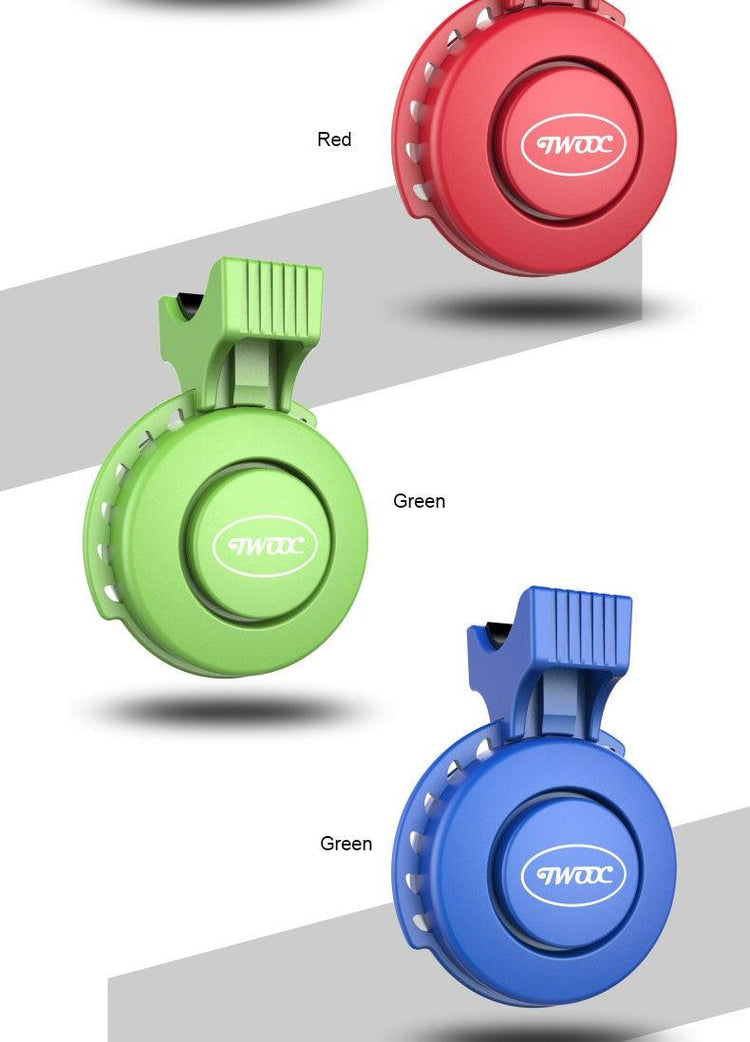 Bike Bell Charging Speaker USB Recharged Mini Electric Bike Horn 4 Modes Cycling Electric Bicycle Accessories For Scooter Electric Bike Horn Cycling Bicycle Scooter Horn Battery Waterproof Bicycle Accessories For Kid Stevvex