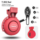 Bike Bell Charging Speaker USB Recharged Mini Electric Bike Horn 4 Modes Cycling Electric Bicycle Accessories For Scooter Electric Bike Horn Cycling Bicycle Scooter Horn Battery Waterproof Bicycle Accessories For Kid Stevvex