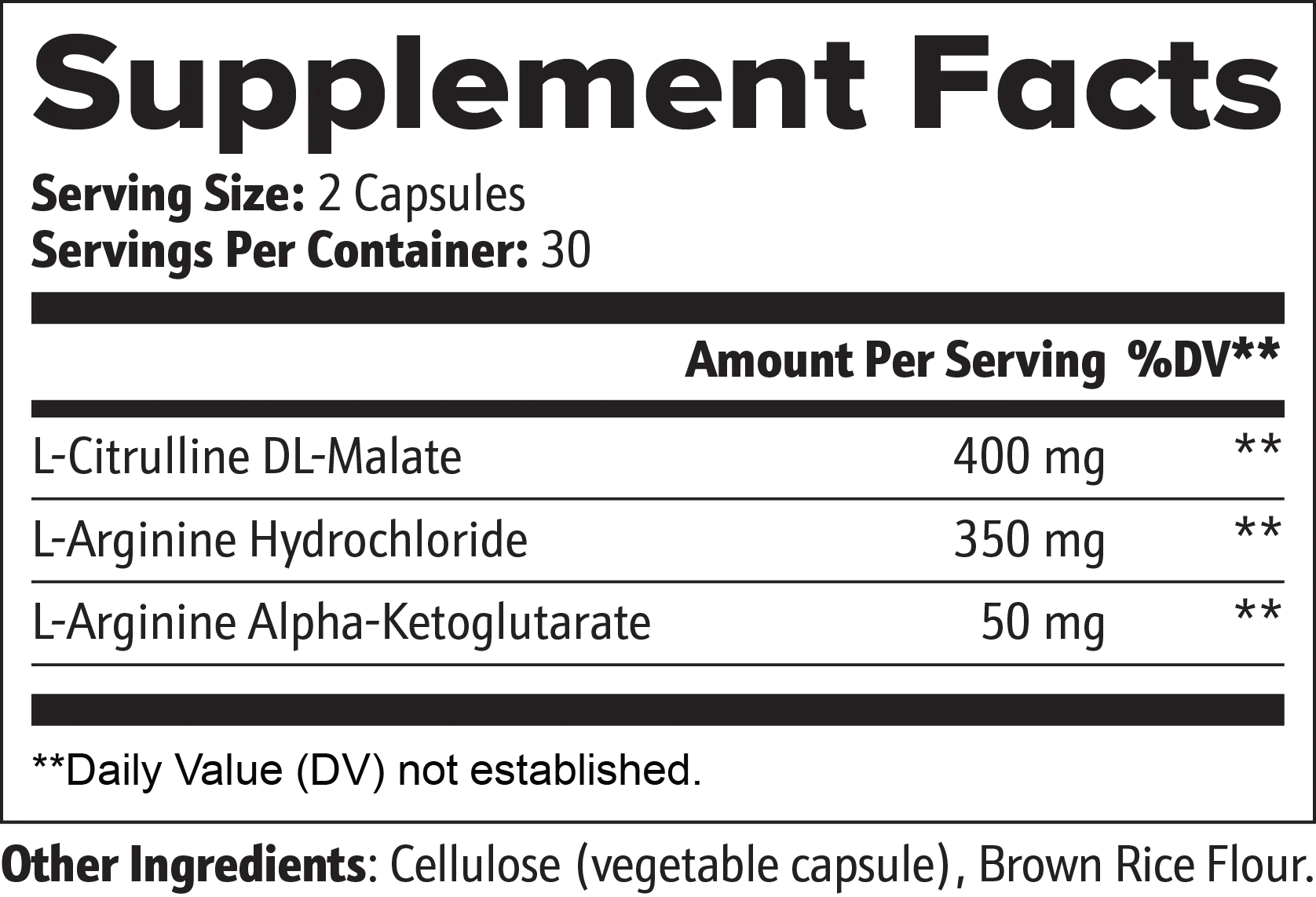 L-Citrulline & L-Arginine Stack -  Made with Love in the USA THRIXINE
