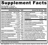 Complete Multivitamin - Made in the USA THRIXINE