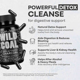 Activated Charcoal Capsules, 60 servings - Made from 100% Organic Coconuts Wild Foods