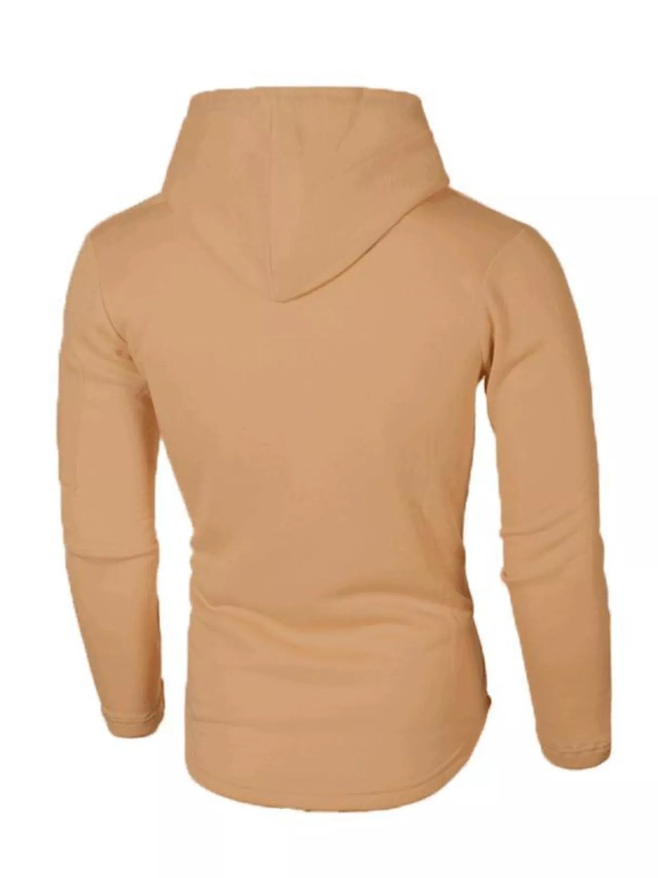 Men's Plus Size Casual Slim Fit Long Sleeve Hoodie