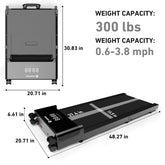 DeerRun Z20 Foldable Walking Pad Treadmill – Ultra Compact with LED Display DeerRun®