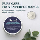 Dentō 100% Hydroxyapatite Remineralization Powder Wild Foods