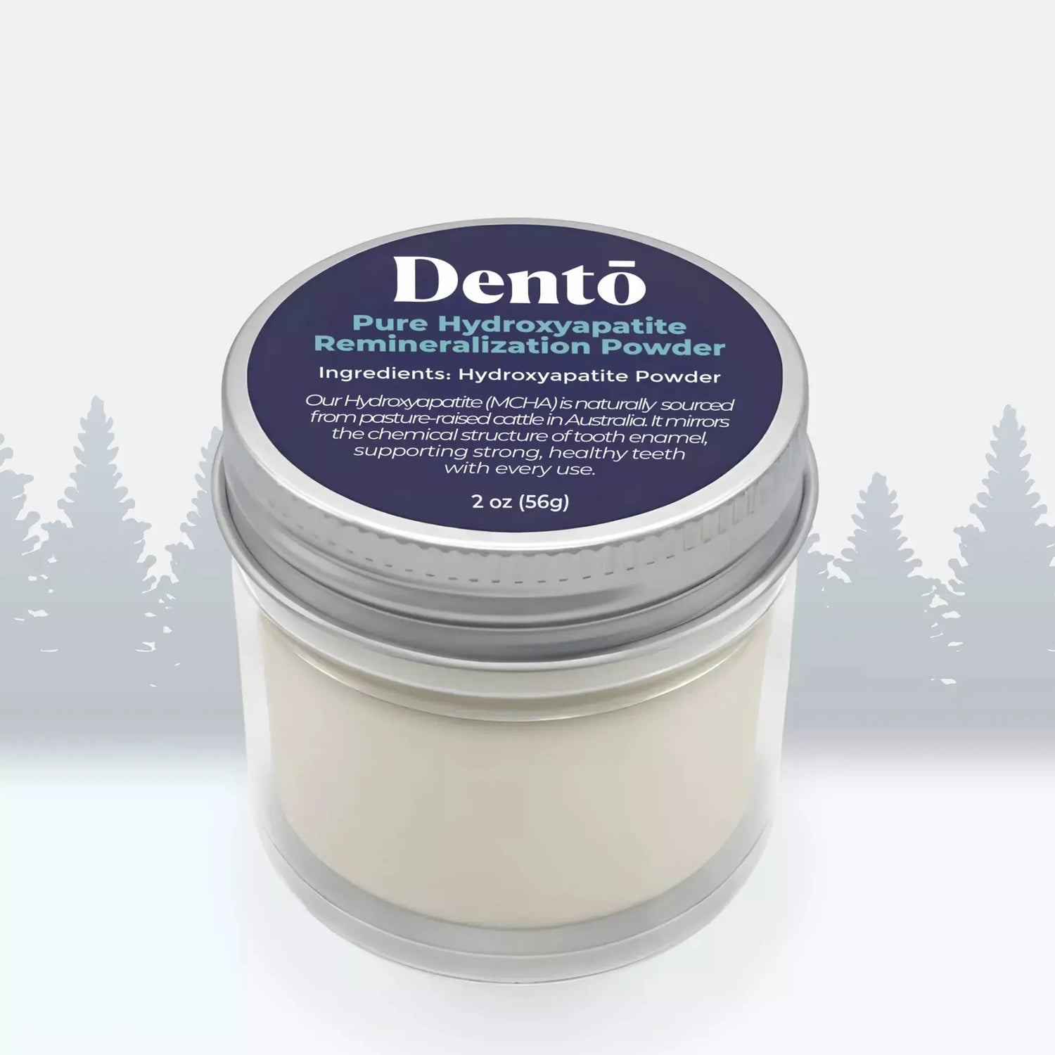 Dentō 100% Hydroxyapatite Remineralization Powder Wild Foods