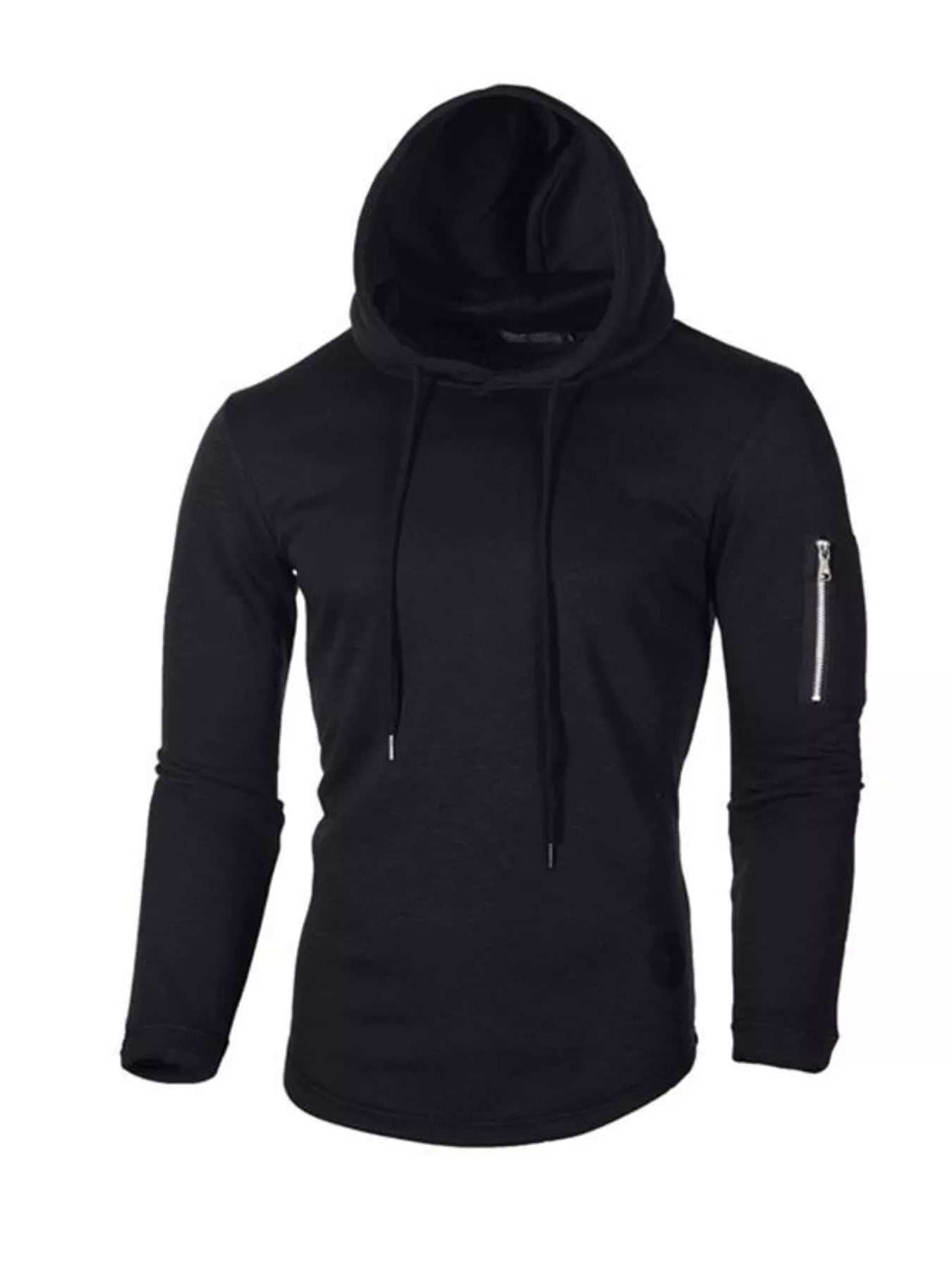 Men's Plus Size Casual Slim Fit Long Sleeve Hoodie