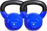 Kettlebell, 5-100 LB Vinyl Coated Cast Iron Strength Training Kettlebells for Home Gym Exercises, Fitness, Full Body Workout Equipment, Push Ups, and Grip Strength Berry Charmz