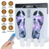 1Pc Rechargeable EMS Foot Massager for Neuropathy TENS Stimulator With 10Modes 50Intensities Remote Control For Muscle Relaxation Cramps Circulation Gift For Dad Mom Berry Charmz