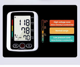 Arm High Blood Pressure Monitor Digital BP Cuff LCD Pulse Meter Voice Machine US Berry Charmz