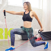 11Pcs Resistance Bands Set Fitness Workout Tubes Exercise Tube Bands Up to 100lbs Berry Charmz