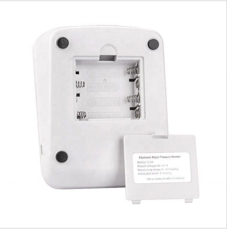 Arm High Blood Pressure Monitor Digital BP Cuff LCD Pulse Meter Voice Machine US Berry Charmz