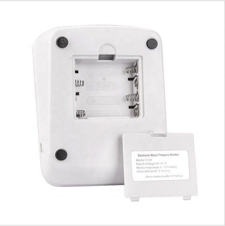 Arm High Blood Pressure Monitor Digital BP Cuff LCD Pulse Meter Voice Machine US Berry Charmz