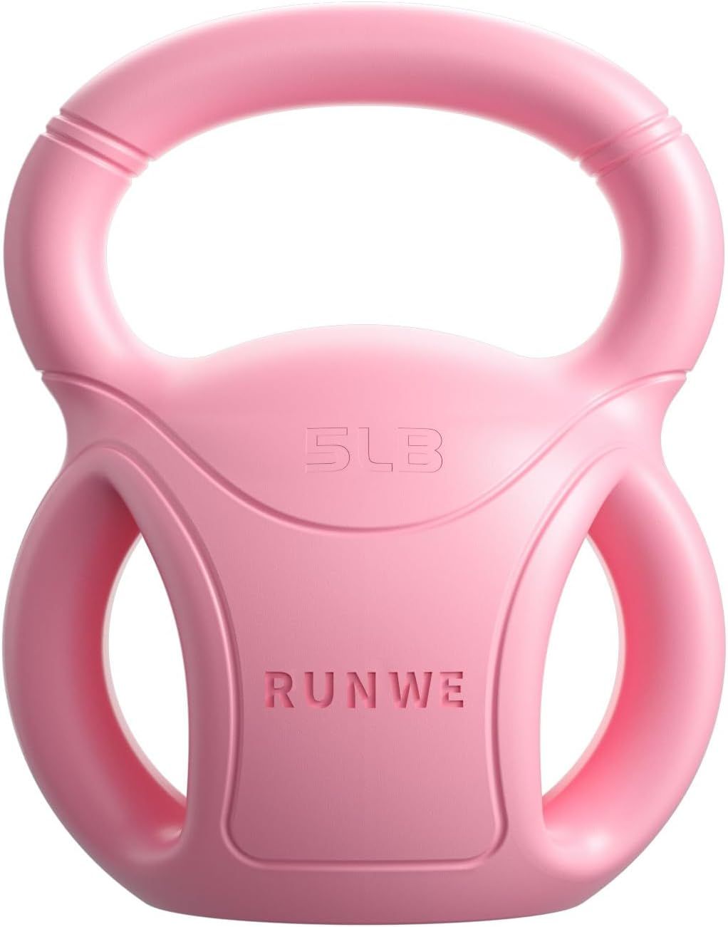 3 Handle Kettlebells Weight - Weight for Women Options 5, 10, 15 and 20 LB for Russian Twists AB Exercise, Weightlifting and Core Fitness Exercise Home Gym [Single in Sold] Berry Charmz
