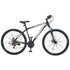 Mountain Bike, 29 inch MTB Bicycle with Front Suspension, 21 Speeds SHIMANO Twist Shifting, Comfort Saddle, Dual Disc Brakes, Aluminum Alloy Frame, Adult Sport Cycling Bicycle Trail Snow Berry Charmz