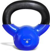 Kettlebell, 5-100 LB Vinyl Coated Cast Iron Strength Training Kettlebells for Home Gym Exercises, Fitness, Full Body Workout Equipment, Push Ups, and Grip Strength Berry Charmz