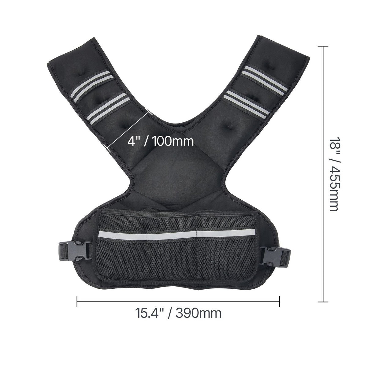 Adjustable Weighted Vest, 20-32lb Weight Vest with 6 Ironsand Weights and Reflective Stripe, Body Weight Vest Exercise Set for Men Women, Workout Equipment for Strength Training Running Jogging Berry Charmz