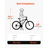 Mountain Bike, 29 inch MTB Bicycle with Front Suspension, 21 Speeds SHIMANO Twist Shifting, Comfort Saddle, Dual Disc Brakes, Aluminum Alloy Frame, Adult Sport Cycling Bicycle Trail Snow Berry Charmz