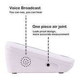 Arm High Blood Pressure Monitor Digital BP Cuff LCD Pulse Meter Voice Machine US Berry Charmz