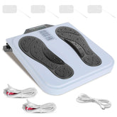 1Pc Rechargeable EMS Foot Massager for Neuropathy TENS Stimulator With 10Modes 50Intensities Remote Control For Muscle Relaxation Cramps Circulation Gift For Dad Mom Berry Charmz