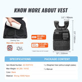 Weighted Vest, 40lb Weight Vest, Adjustable Body Weight Jacket for Men Women, Workout Equipment for Strength and Endurance Training, Running, Jogging, Walking, Fitness, and Weight Loss Berry Charmz