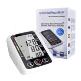 Arm High Blood Pressure Monitor Digital BP Cuff LCD Pulse Meter Voice Machine US Berry Charmz