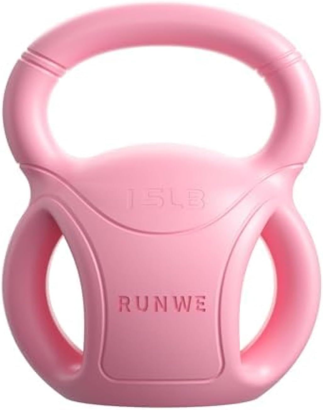 3 Handle Kettlebells Weight - Weight for Women Options 5, 10, 15 and 20 LB for Russian Twists AB Exercise, Weightlifting and Core Fitness Exercise Home Gym [Single in Sold] Berry Charmz