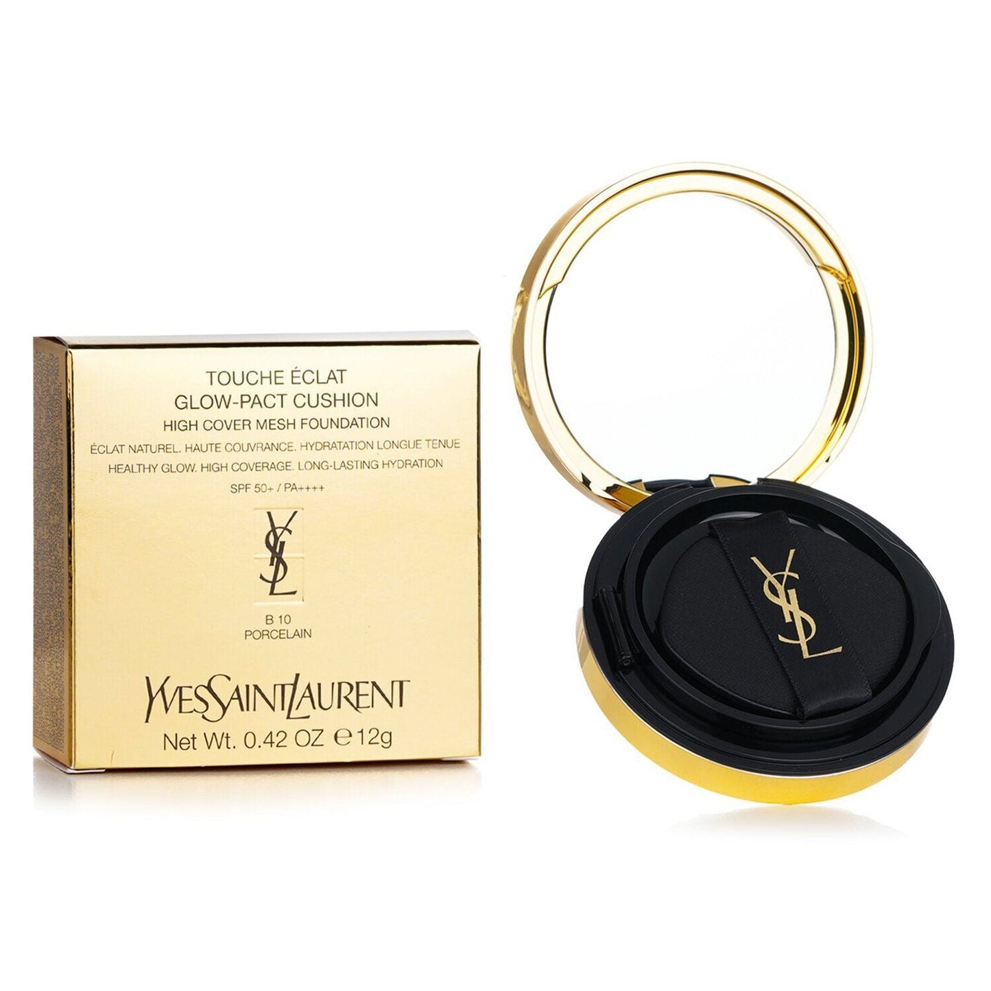 YVES SAINT LAURENT - Touche Eclat Glow Pact Cushion - # B10 Porcelain 768511 12g/0.42oz