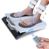 1Pc Rechargeable EMS Foot Massager for Neuropathy TENS Stimulator With 10Modes 50Intensities Remote Control For Muscle Relaxation Cramps Circulation Gift For Dad Mom Berry Charmz