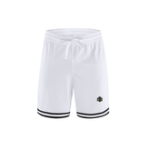 Loki & Ivy Classic Stripe Trim Basketball Shorts THRIXINE