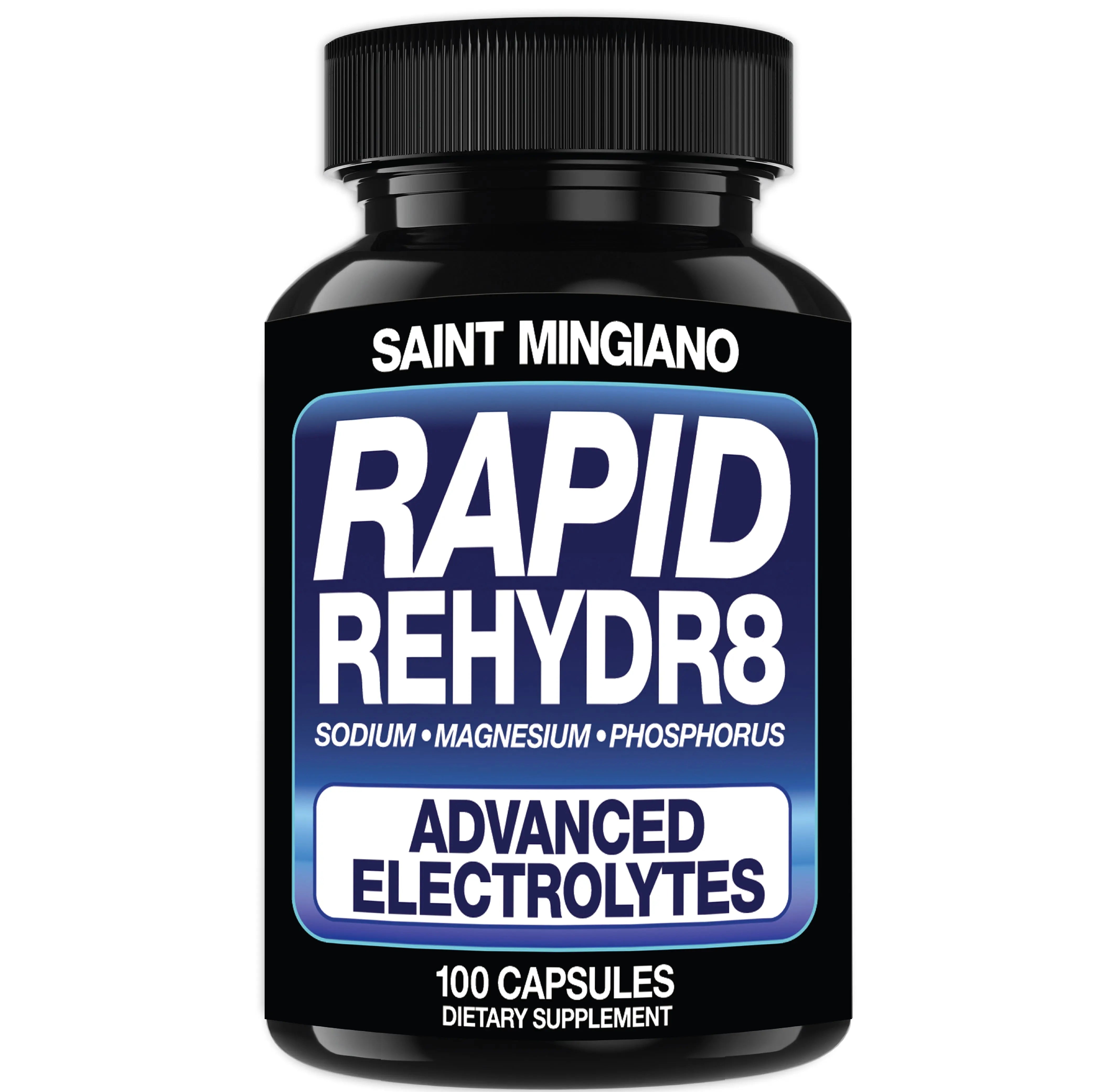 Rapid Rehydr8 Electrolyte Capsules – 100 Count Saint Mingiano - Supplements & Wellness Dedicated to Holistic Health
