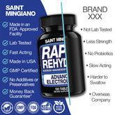 Rapid Rehydr8 Electrolyte Capsules – 100 Count Saint Mingiano - Supplements & Wellness Dedicated to Holistic Health